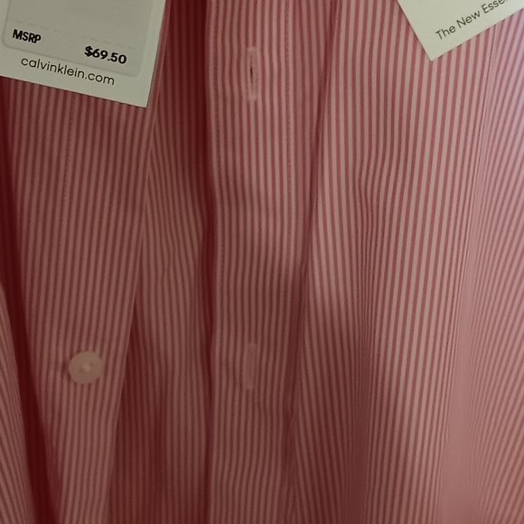 NWT Calvin Klein LS Buttondown - Picture 5 of 5